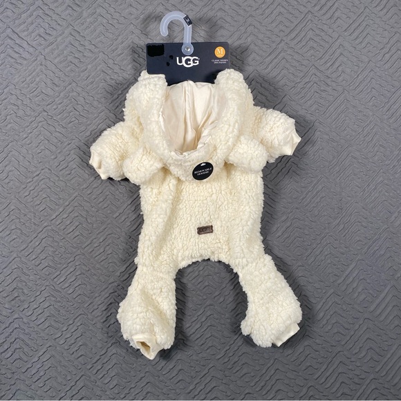 NEW UGG Classic Sherpa Dog Pajamas Size Medium - Picture 3 of 9